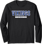 Curtis Vikings Tennis Long Sleeve T-Shirt