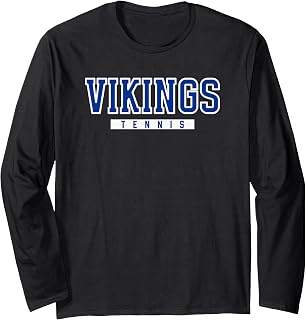 Curtis Vikings Tennis Long Sleeve T-Shirt