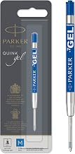 Parker Gel Pen Refill | Medium Tip (0.7mm) | Blue QUINK Ink | 1 Count