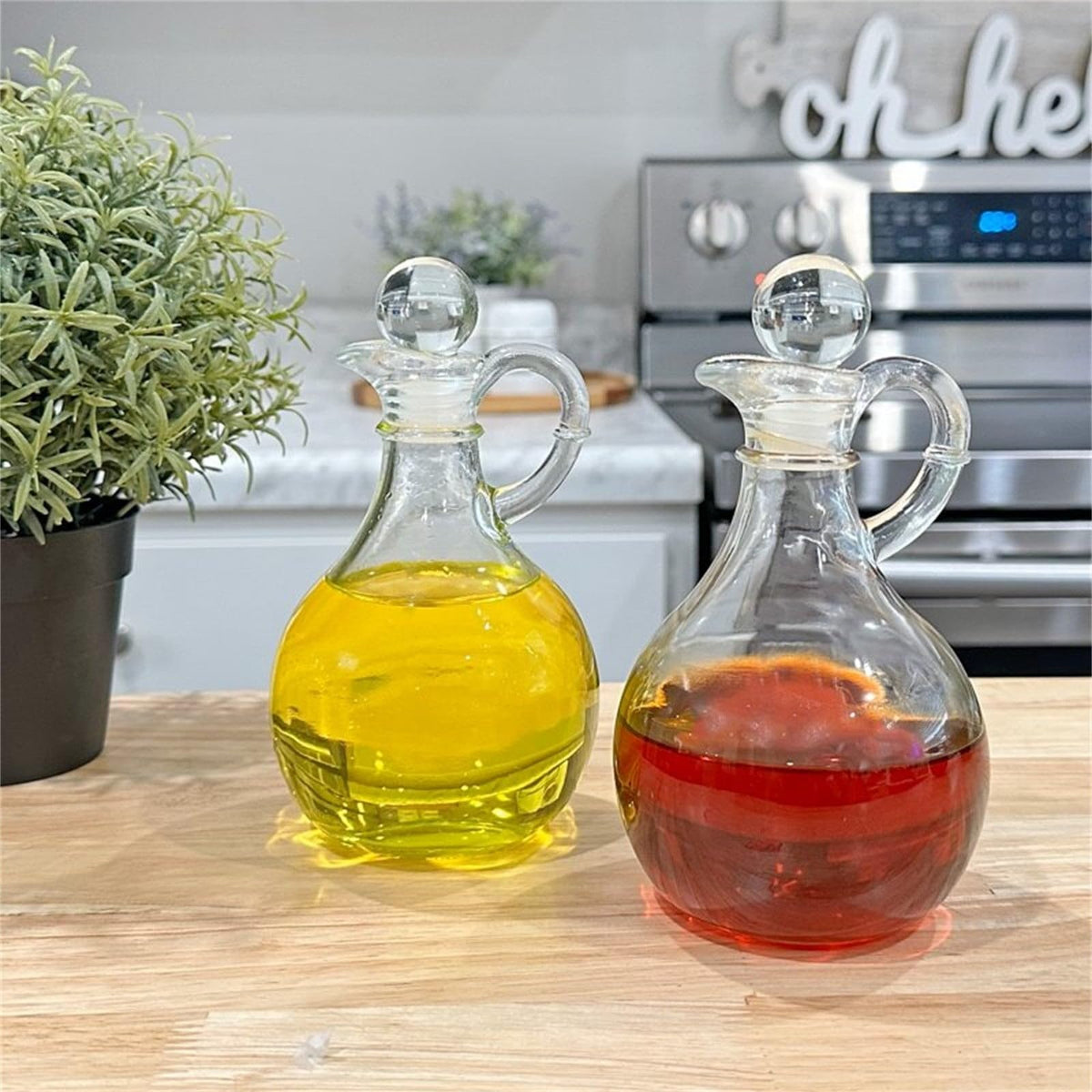 Anchor Hocking 6 / 10 ounce (Pack of 6) / Clear Bottles