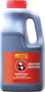 Lee Kum Kee Panda Brand 5 lb. Oyster Flavored Sauce - 6/Case