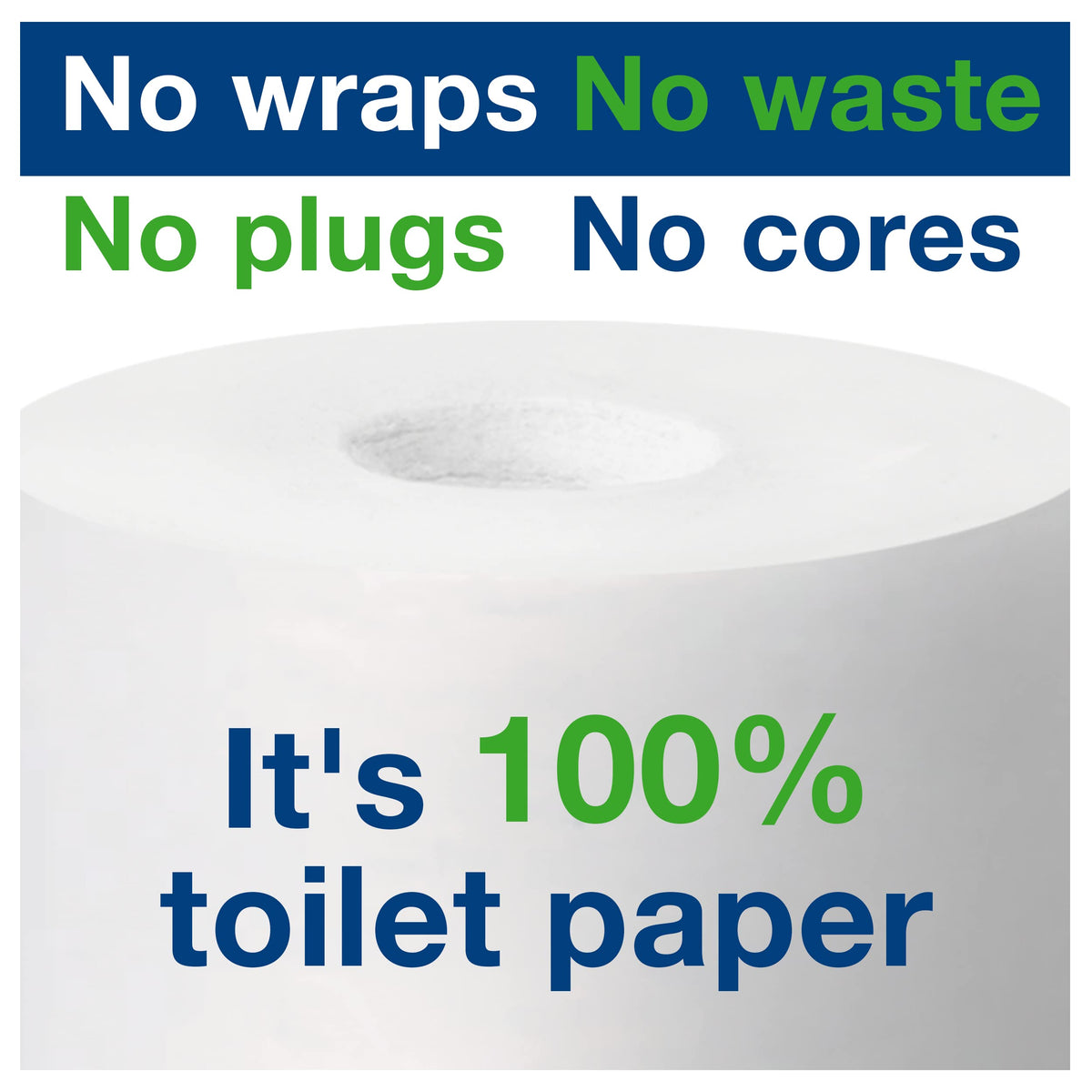 Tork Coreless High-Capacity Toilet Paper Roll White T7 – 36 x 750, 472884