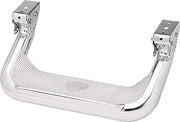 Carr's Carr Step Bars, Super Hoop, Mount Kit Included, Aluminum, Silver Powder Coat, Various Applications, Each