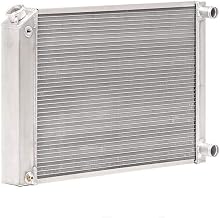 Be Cool 35223 Bone Yard LS Swap Crossflow Radiator Dual Pass with 1-3/8" Inlet, 1-1/2" Outlet