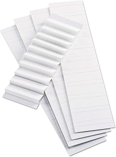 Pendaflex 242 Blank Inserts for 42 Series Hanging File Folders, 1/5 Tab, 2-Inch, White, 100/Pack