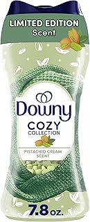 Downy Cozy Collection In-Wash Laundry Scent Booster Beads, Pistachio Cream Scent, 7.8 oz, Limited Edition Laundry Beads