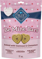 Blue Buffalo Be Mine Bars Oatmeal & Cinnamon Dog Biscuits, 11 oz