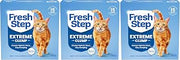 Fresh Step Extreme Clumping Litter with Febreze Freshness, Mountain Spring Scent Clumping Cat Litter with Guaranteed Odor Control, 14 lb. Box (Pack of 3)