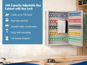 Barska Grey / 100 Keys / 100 Position Key Cabinets