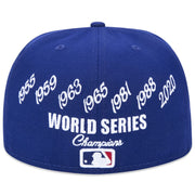 Champs Crowned Los Angeles Dodgers 59Fifty Fitted by by New Era – Navy, Model 196313369832