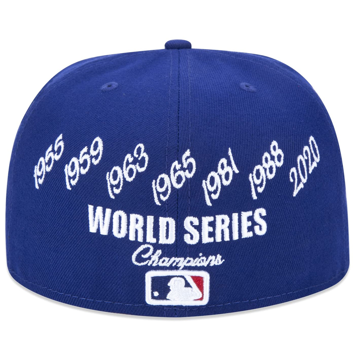 Champs Crowned Los Angeles Dodgers 59Fifty Fitted by by New Era – Navy, Model 196313369832