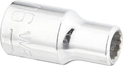 Wright Tool 3/16" - 1/4" Dr. 12 Pt. Std. Socket