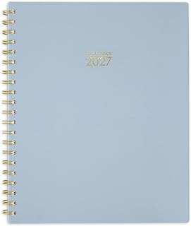 AT-A-GLANCE Harmony 2027 Weekly Monthly Planner, Ice Blue, Large, 8 1/2" x 11"