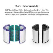 Genuine 360° Glass HEPA+Carbon Replacement Filter by Dyson – Model 965432-01