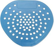 Hospeco Urinal Screen, 7 3/4" w x 6 7/8" h, Blue, Mint, Dozen