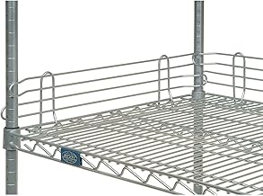 Nexel Wire Shelf Ledge, 48"W x 4"H, Chrome