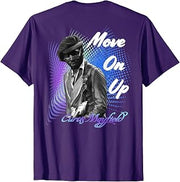 Curtis Mayfield_002_Back Printed T-Shirt