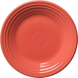 Homer Laughlin Fiesta 9-Inch Luncheon Plate, Flamingo