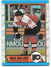 Hockey NHL 1989-90 O-Pee-Chee #21 Mike Bullard #21 NM Flyers