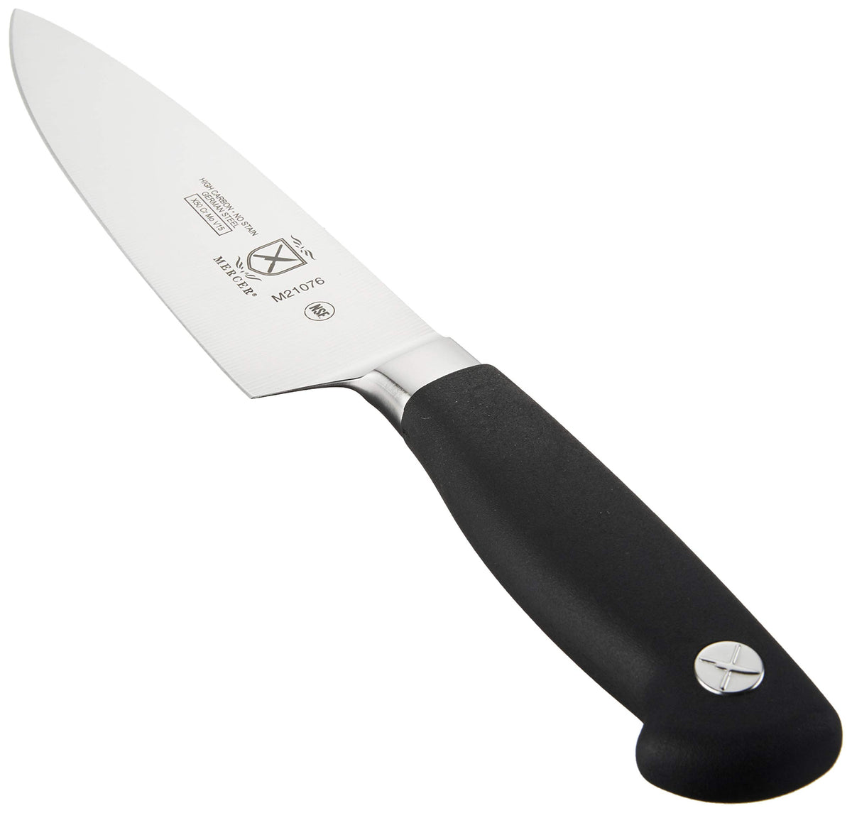 Mercer Culinary 6" / Short Bolster Chef's Knife 6-inch / Black Utility Knives