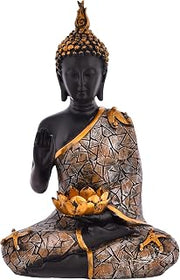 Balaji Craft bki Buddha Statue for Home Décor, Showpiece for Living Room, Sculpture for Table Décor, (26 X 18 CM) O5