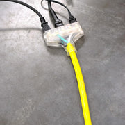 Outdoor Extension Cord by DuroMax – XPC12100C, Pvc, Yellow, Model XPC12100C