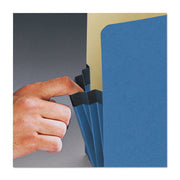 73235 Blue Colored File Pockets by SMEAD – Letter, Tyvek, Blue, Model SMD73235