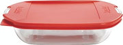 Anchor Hocking 3-Quart Rectangular Baking Dish with Embrace Lids