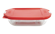 Anchor Hocking Cherry / 3-Quart Rectangular / 3.0 quarts Bakers