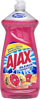 Ajax Bleach Alternative Dish Liquid, Grapefruit, 28 Fl Oz (Pack of 9)