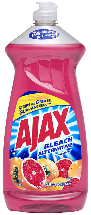 Bleach Alternative Dish Liquid by Ajax – 28 Fl Oz (Pack of 9), Pack of 9