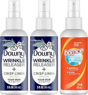 Downy Wrinkle Release Spray Bundle w/Bonus 3oz Bounce Spray Sample - 3 Pack
