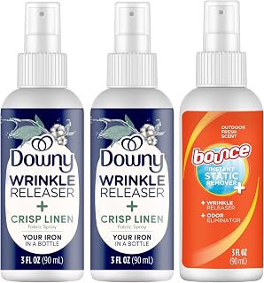 Downy Wrinkle Release Spray Bundle w/Bonus 3oz Bounce Spray Sample - 3 Pack