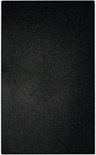 HUBERT Cold Food Bar Tile Full Size Black Melamine - 21" L x 12 3/4" W