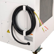 Portable A/C W/Cold Air Nozzles by Global Industrial – 5.0 tons, Steel, Blue & White, Model 292846R