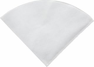 Winco Rayon Cloth Filter Cones for FF-10,White | Heat-resistant, Cone-shaped design, Economical solution, Restaurant service