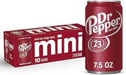 Dr Pepper MINI CANS, 7.5 OZ, 10 PK