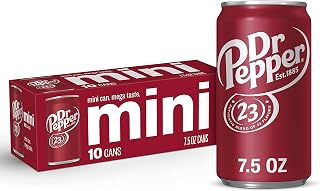 Dr Pepper MINI CANS, 7.5 OZ, 10 PK