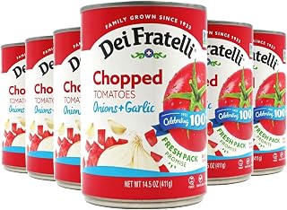 Dei Fratelli Chopped Tomatoes with Onion & Garlic (14.5 oz. cans; 6 pack) - 5th Generation Recipe