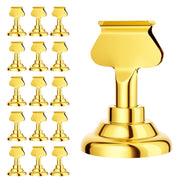 Urban Deco Place Card Holders, 1.7 Inch Steel, Gold 16 Pack