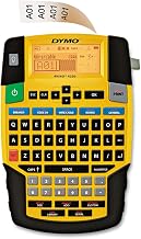 DYMO 1801611 Rhino 4200 Basic Industrial Handheld Label Maker, 1 Line, 4 3/50x8 23/50x2 6/25