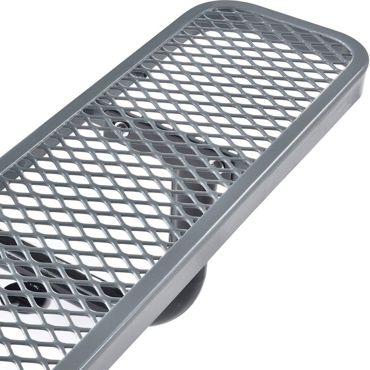 Global Industrial Grey / 72 inches x 62 inches x 29.5 inches / Industrial Picnic Tables