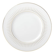 Golden Waterfall Accent Plate by Lenox – 1.15 LB, Bone China, White, Model 875883
