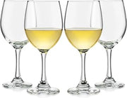 Libbey Classic White Wine Glasses, 14-ounce, Set of 4