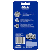 SkinGuard Razors for Men by Gillette – 4 Count (Pack of 1), Plastic, Silver