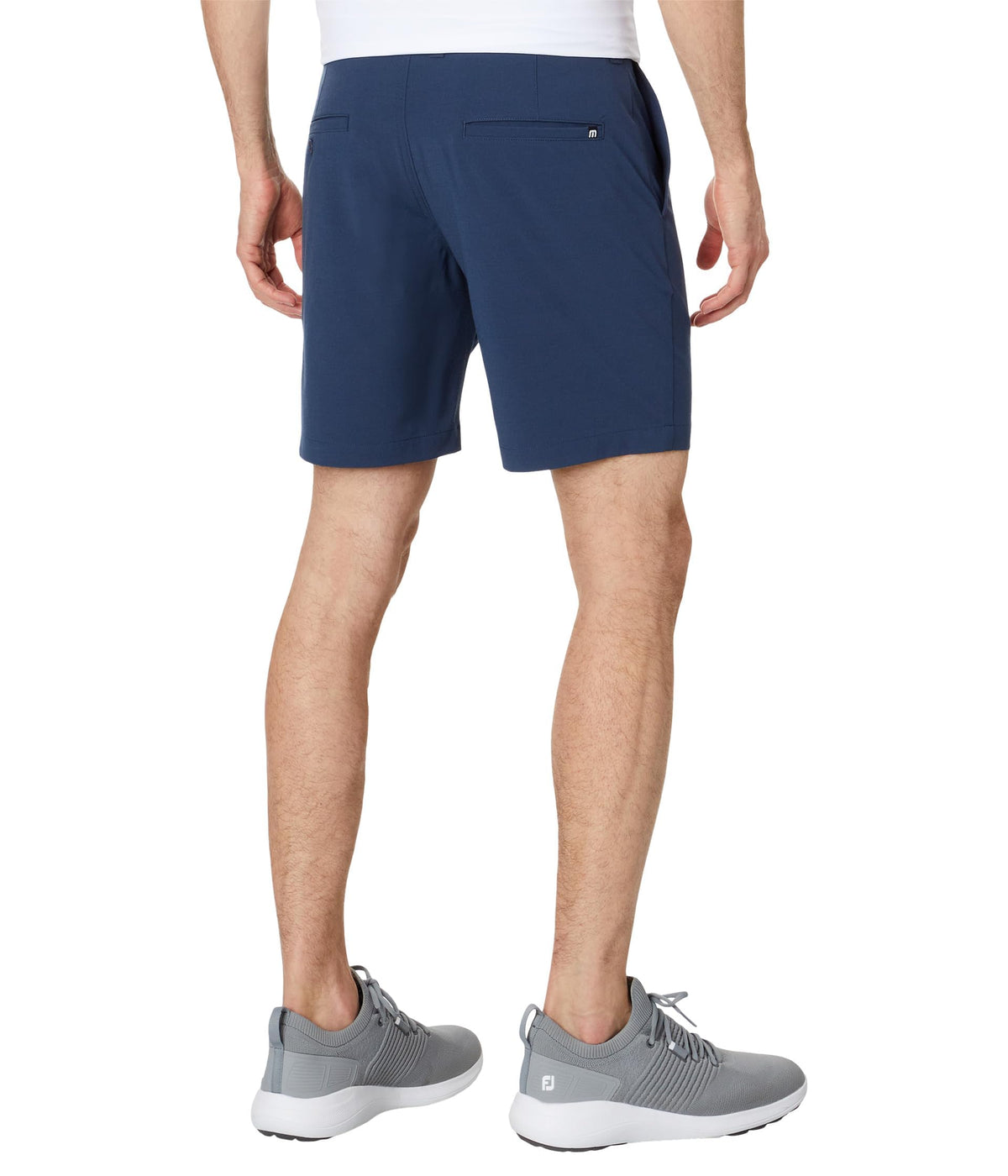 Tech Chino Shorts Dress Blues 38 8. by TravisMathew – 38, Cotton/Polyester, Dress Blues, Model 1MAA590
