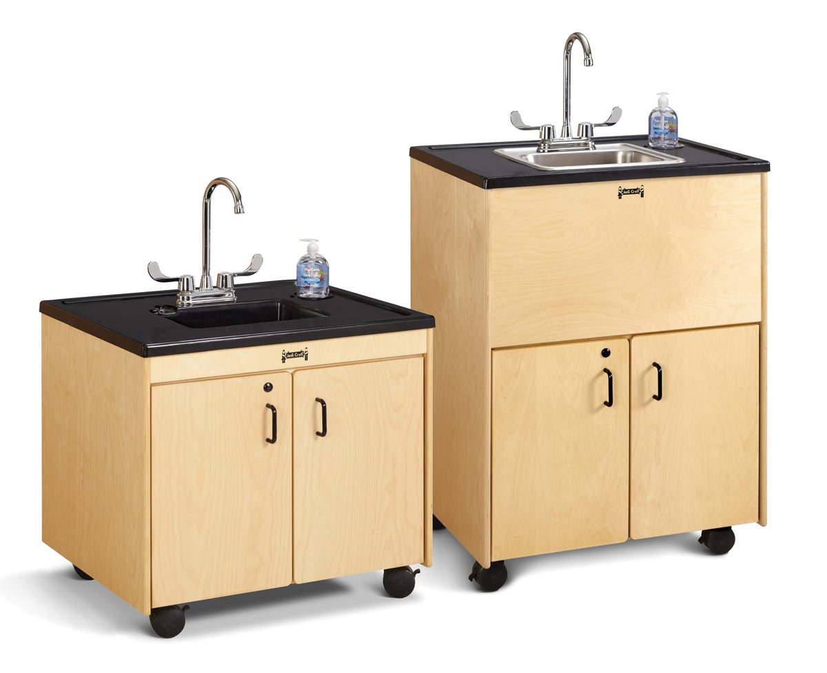 Clean Hands Helper by Jonti-Craft – 26", Plastic, Natural wood, Model 1370JC
