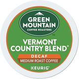 Green Mountain Coffee Vermont Country Blend Decaf, K-Cup Portion Pack for Keurig Brewers 24-Count