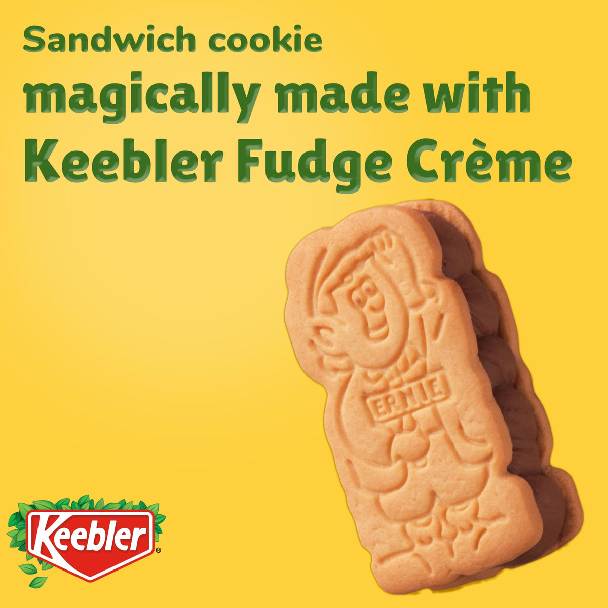 E.L. Fudge Double Stuffed Elfwich Cookies by Keebler – 13 Ounce (Pack of 2), Pack of 2, Model 00027800064698