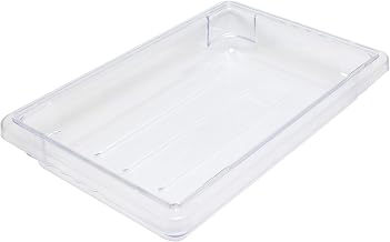 Thunder Group 12" x 18" x 3 1/2", 1.75 gallon, food storage box, polycarbonate, clear, comes in each